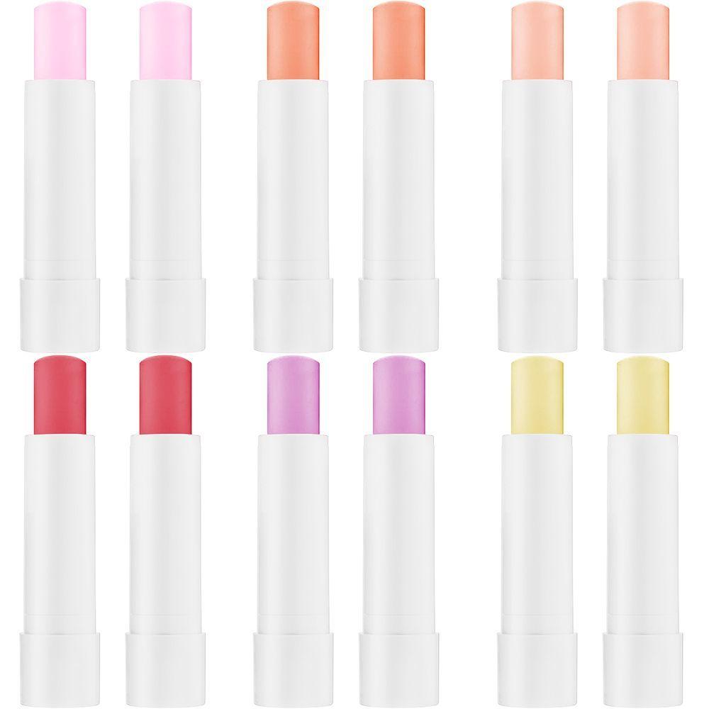 Set 12 Mini Balsamos Labiales Brillos Hidratantes Aromas Kit-2