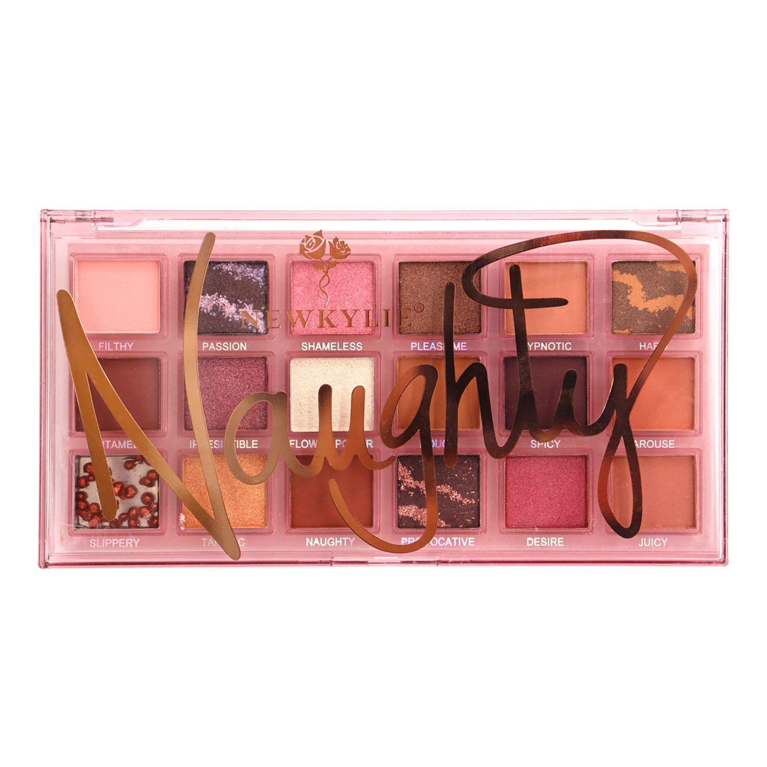 Paleta De Sombras Ojos 18 Tonos Naughty Red-2