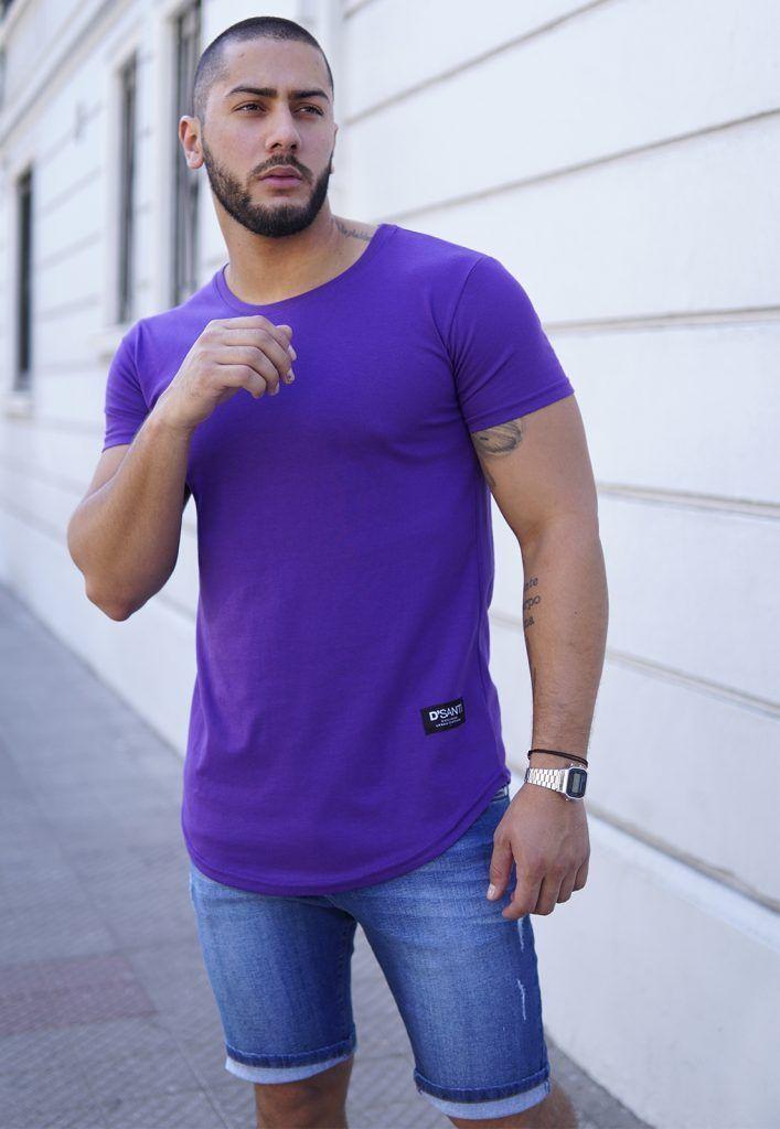 Polera Lisa Morada-0