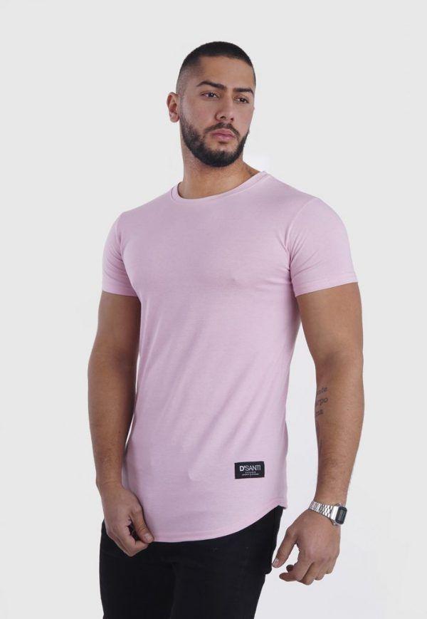 Polera Lisa Rosada-0