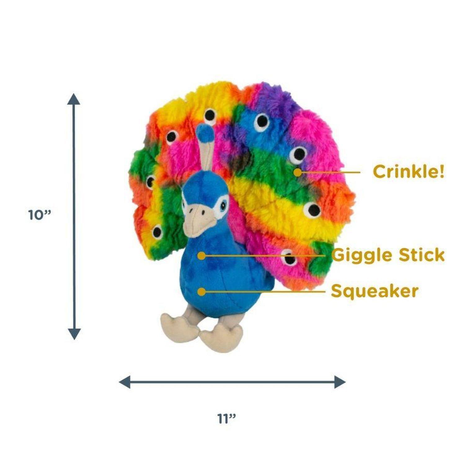Peluche Pavo Real con Sonido-2