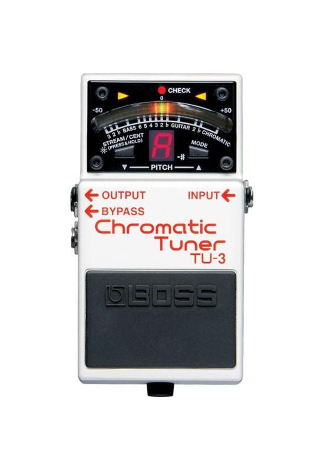 TU3 PEDAL AFINADOR CROMATICO P/GUIT Y BAJO-0