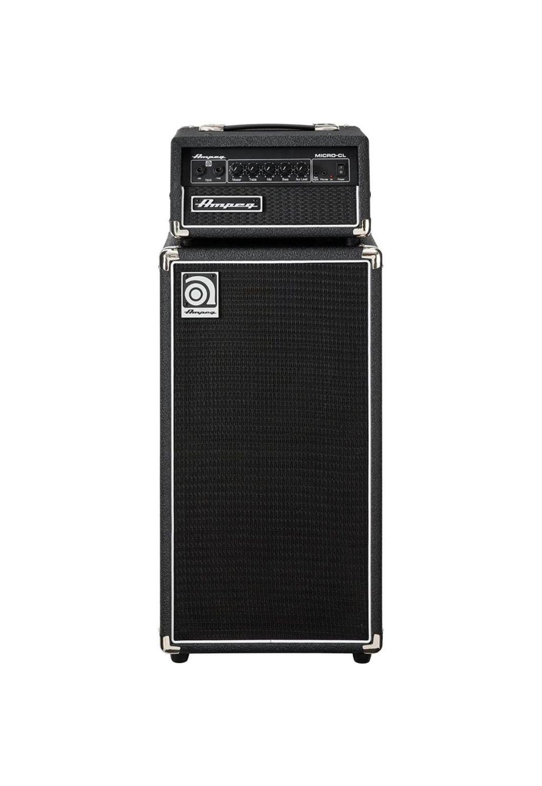 Gabinete de bajo + cabezal Ampeg Micro-CL Stack-1