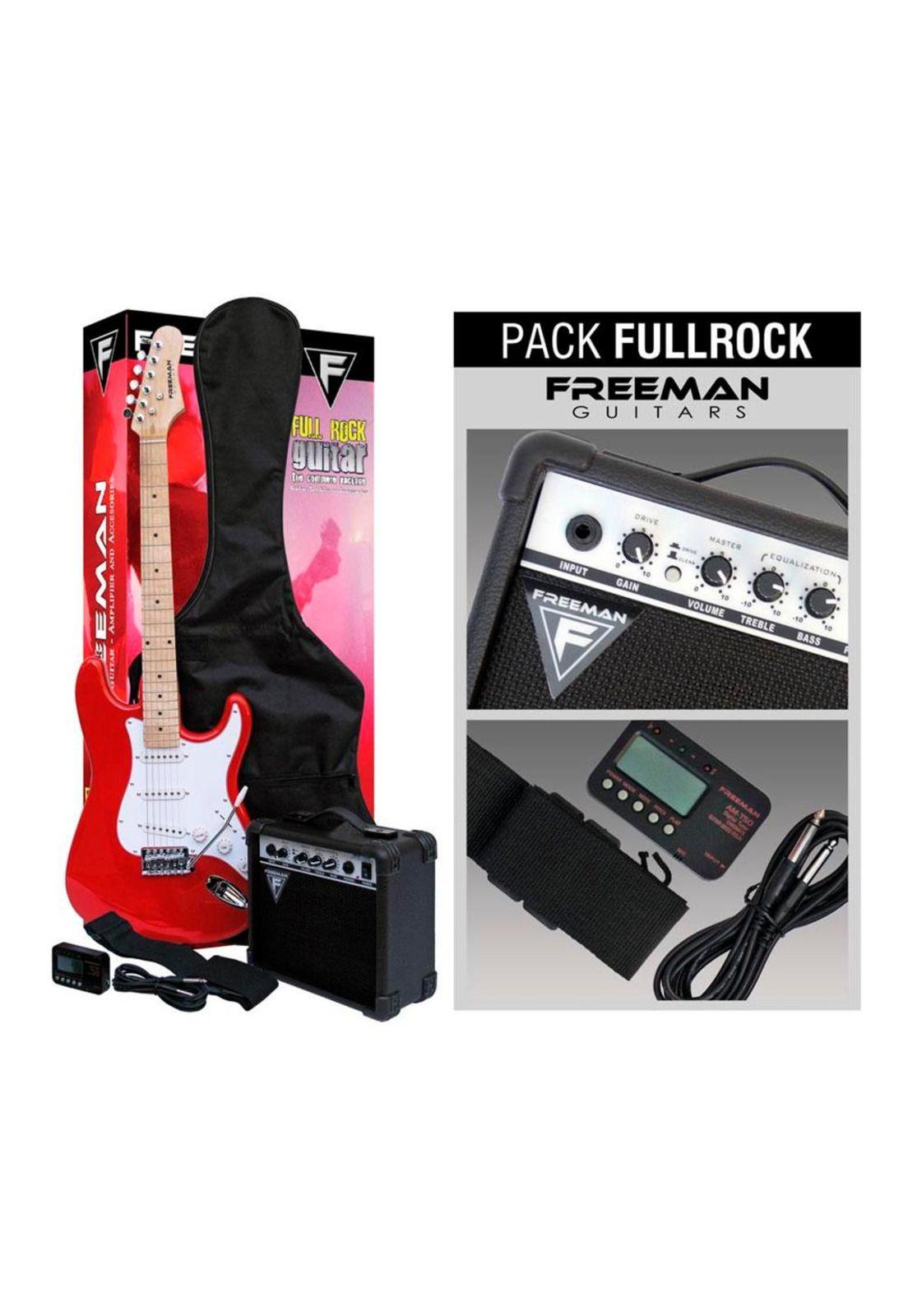 Pack de guitarra eléctrica Freeman FULL ROCK RD-4