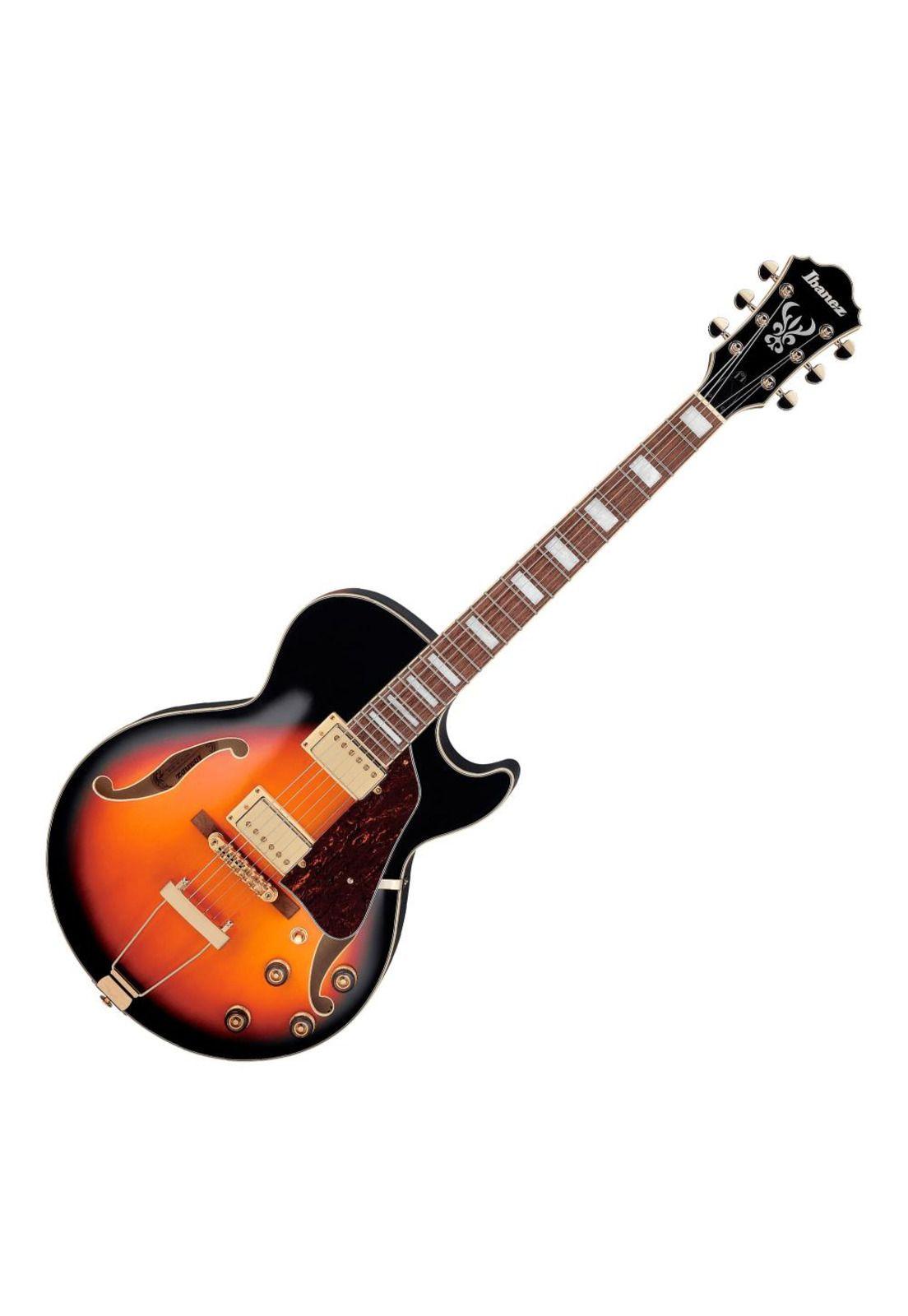 Guitarra eléctrica Ibanez Hollowbody AG75G - Brown Sunburts-0