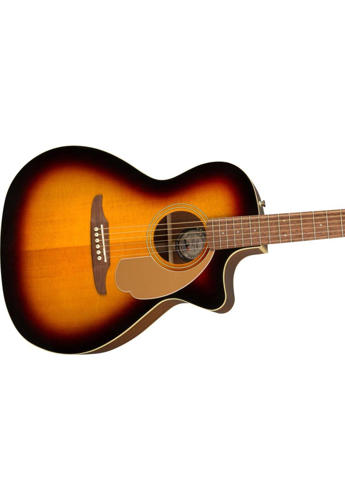 Guitarra electroacústica Fender Newporter Player - Sunburst-1