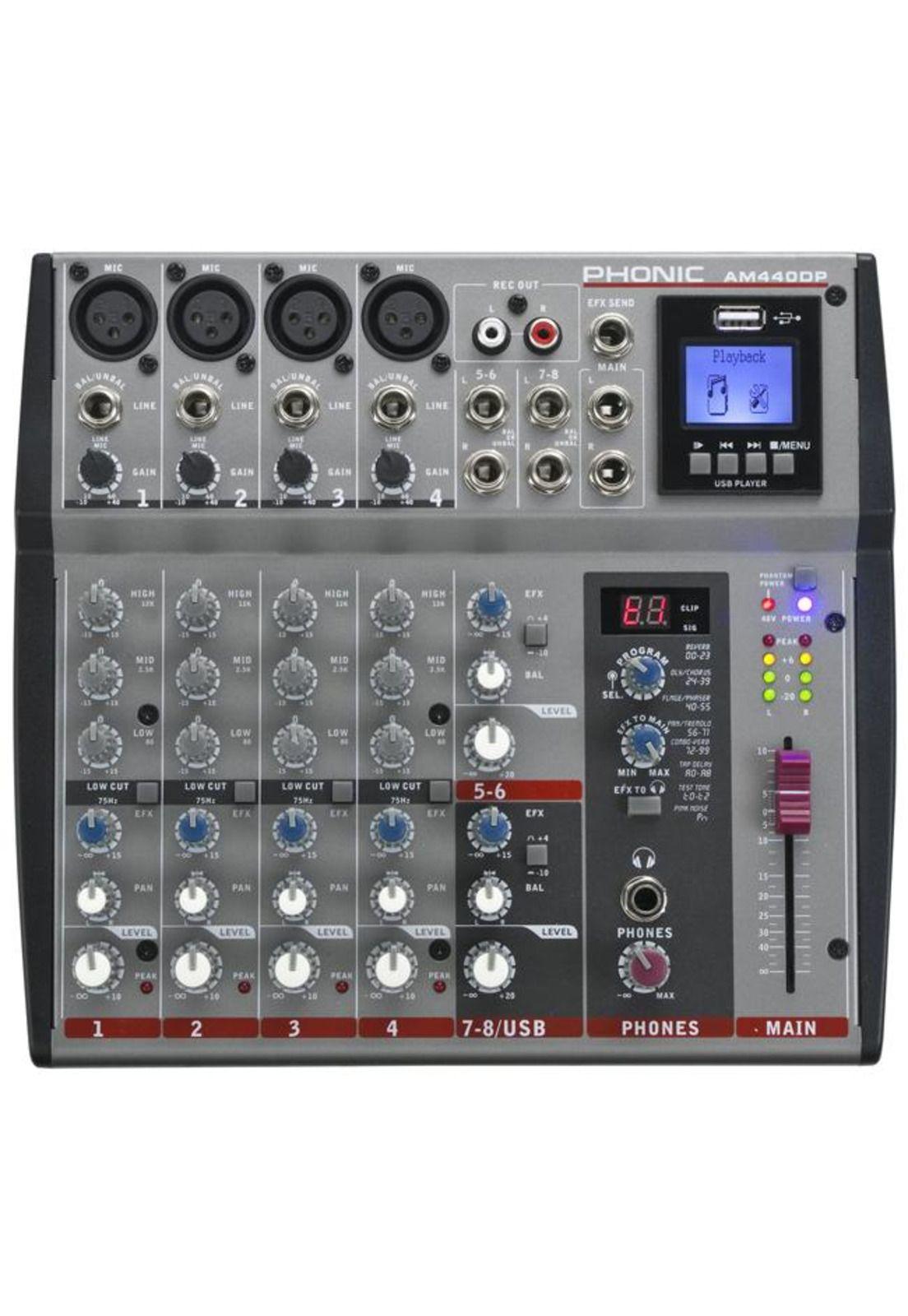 AM440DP MIXER CON EFECTO-0