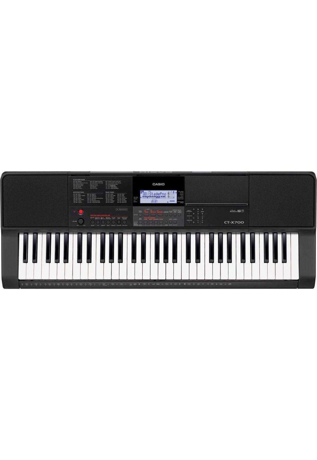 Teclado Personal Casio CT-X700 (no incluye fuente de poder)-0