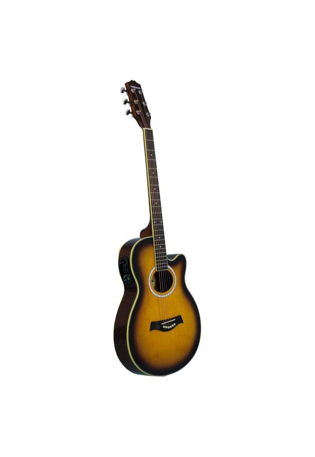 Guitarra eléctroacústica Freeman FRA95SCET - Sunburst-1