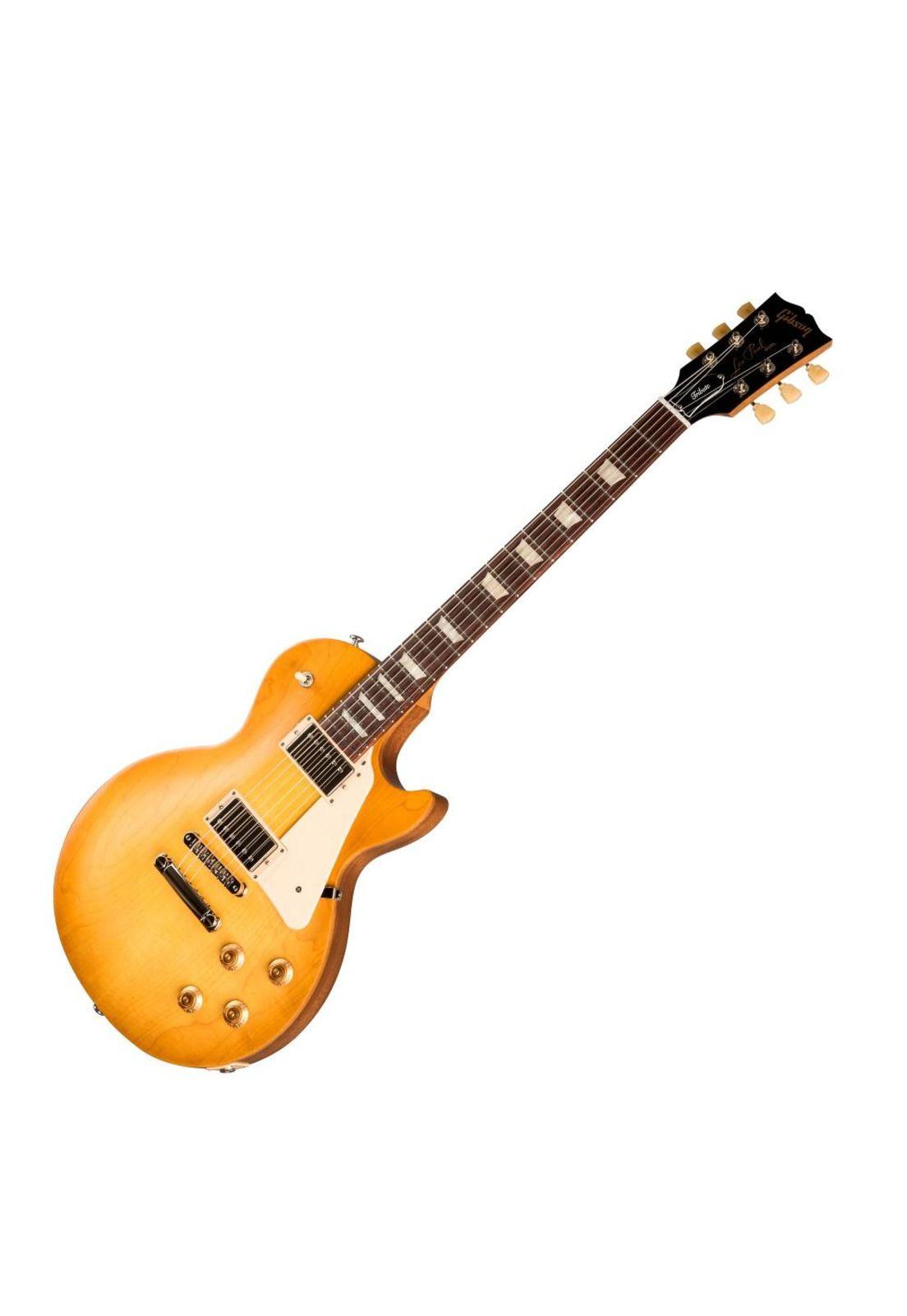 LES PAUL TRIBUTE SAT HONEYBRST GUITARRA ELECTRICA C/FUNDA GIBSON-0