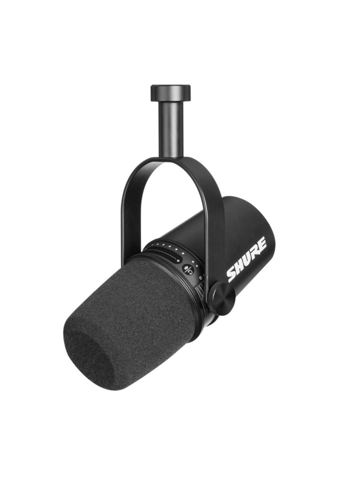 MICROFONO DINAMICO USB/XLR PODCASTING SHURE MV7-K BK-0