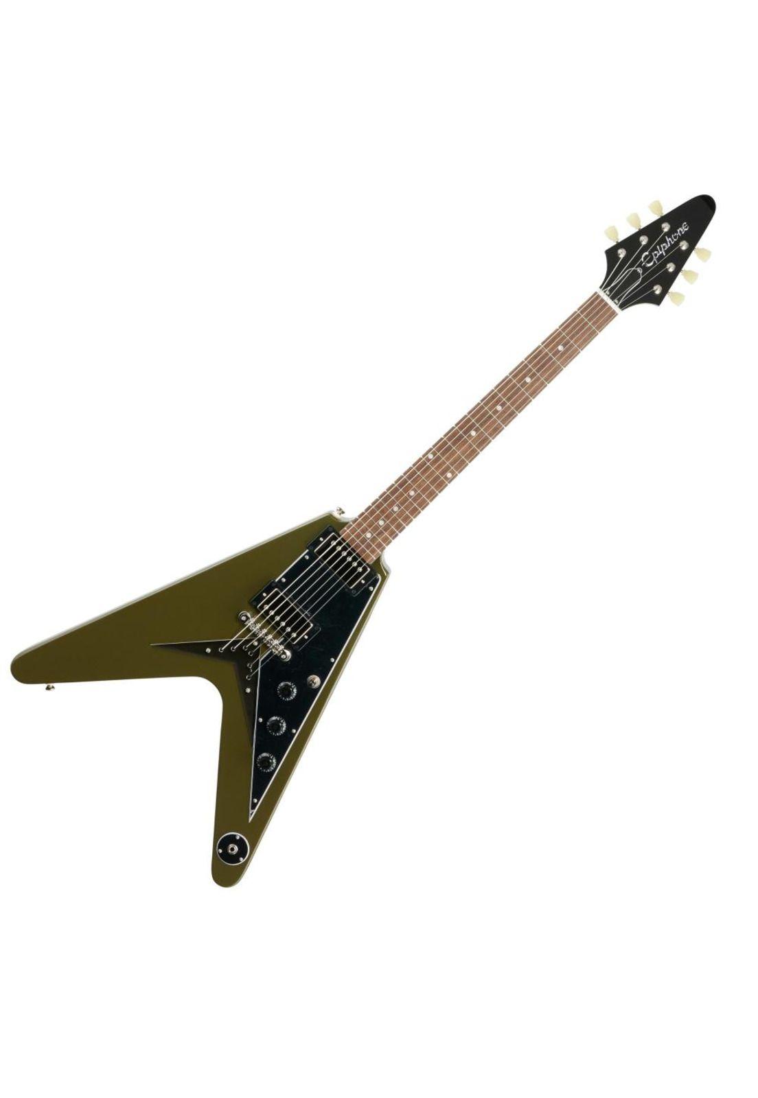 FLYING V GUITARRA ELECTRICA OLIVE DRAB GREEN EPIPHONE-0