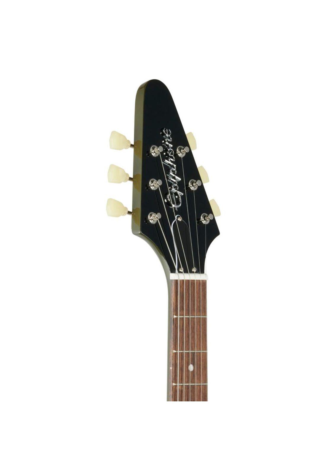 FLYING V GUITARRA ELECTRICA OLIVE DRAB GREEN EPIPHONE-2