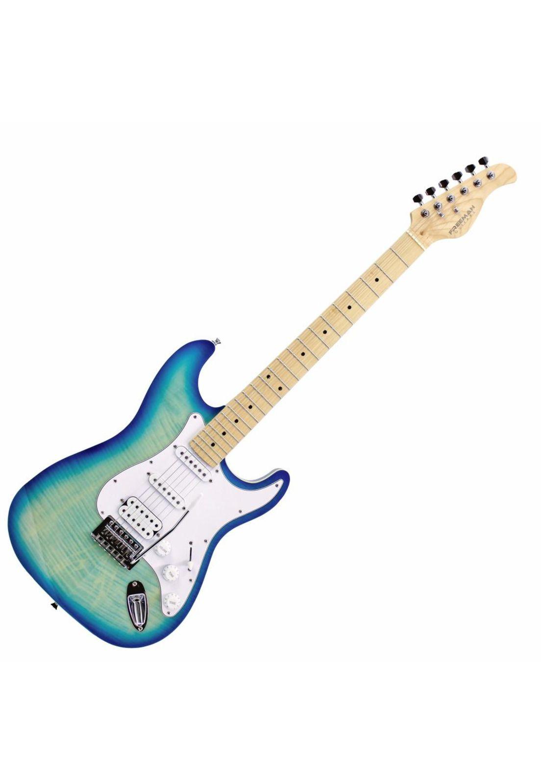 GUITARRA ELECTRICA STRATO HSS SST-412 FMT AQG FREEMAN-0