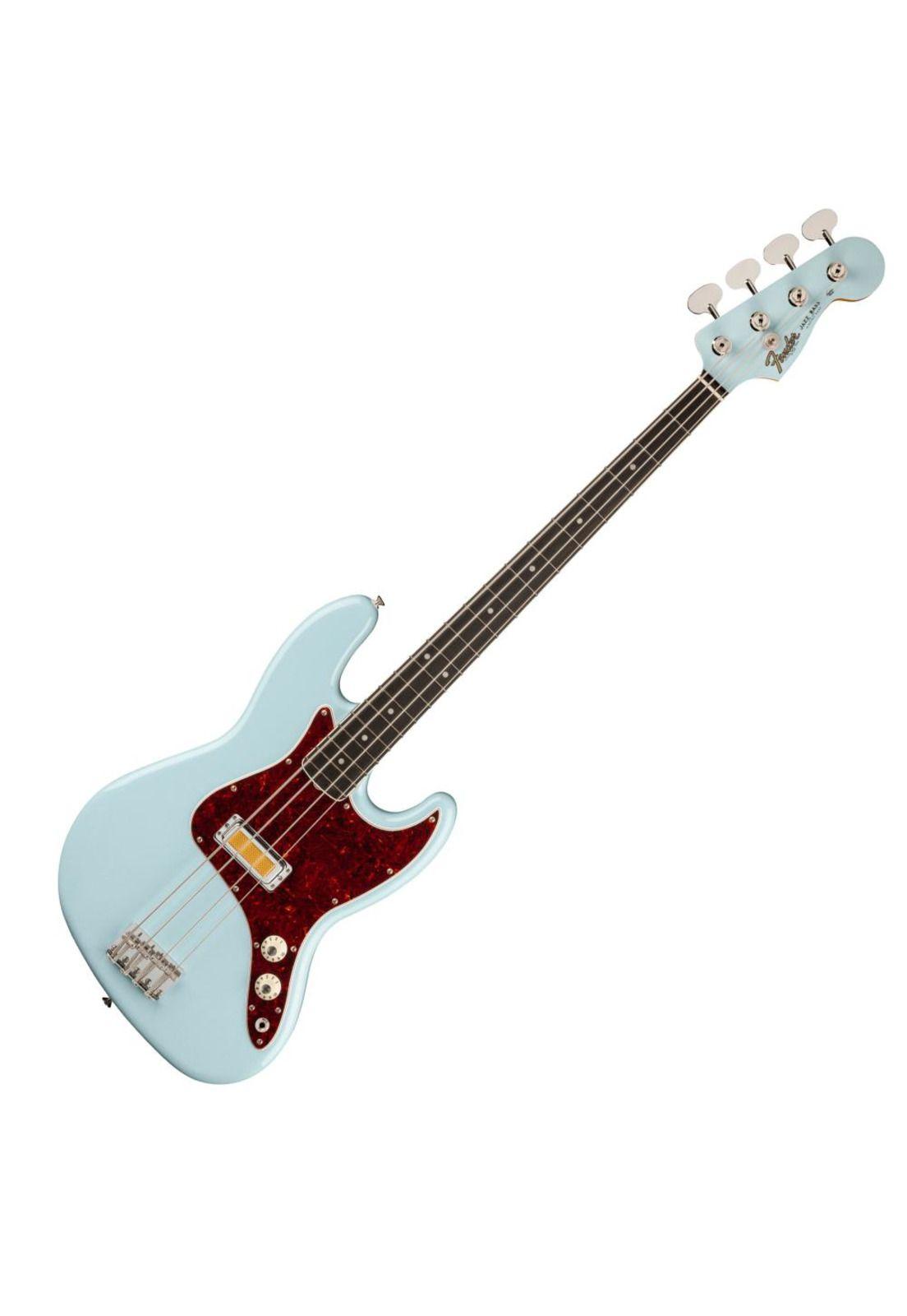 Bajo eléctrico Fender Gold Foil Jazz Bass® - Sonic Blue-0