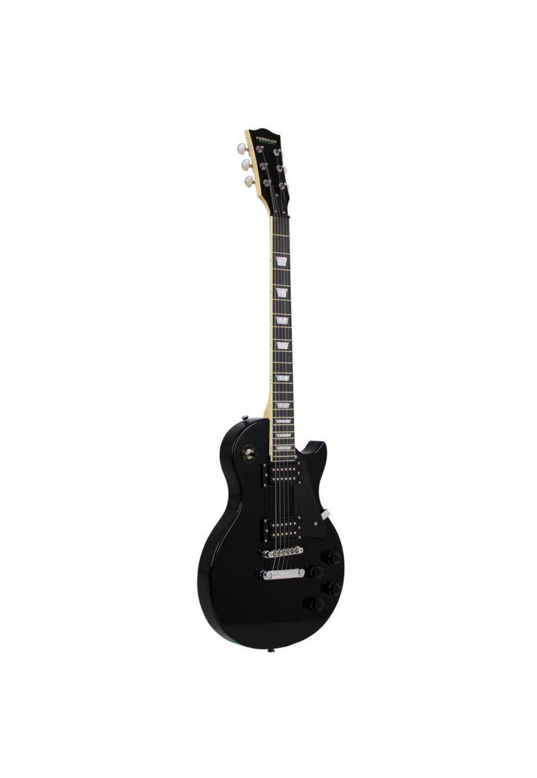 Guitarra eléctrica Freeman LP SLP-100 Negra-1