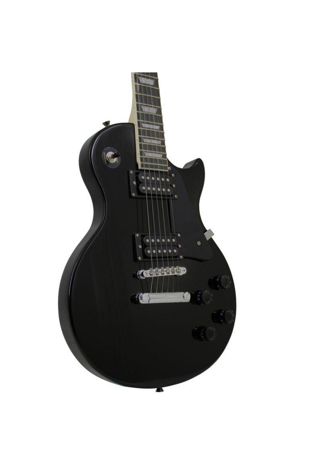 Guitarra eléctrica Freeman LP SLP-100 Negra-2