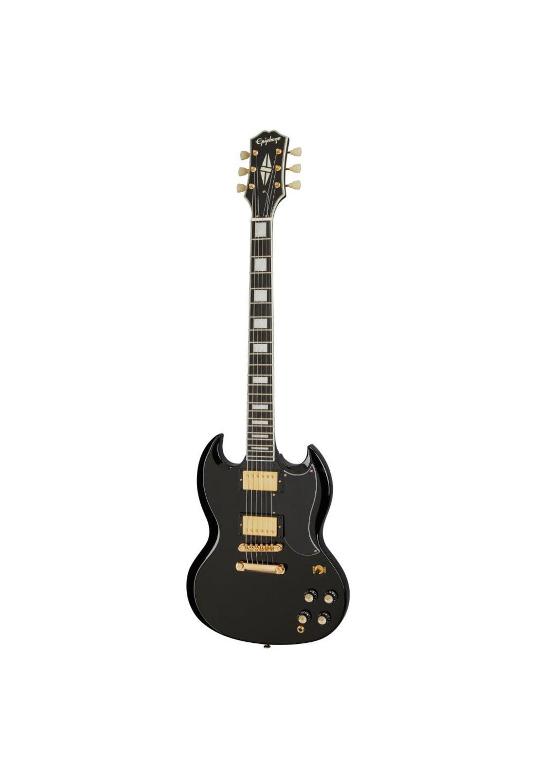 Guitarra eléctrica Epiphone SG Custom - Ebony-1