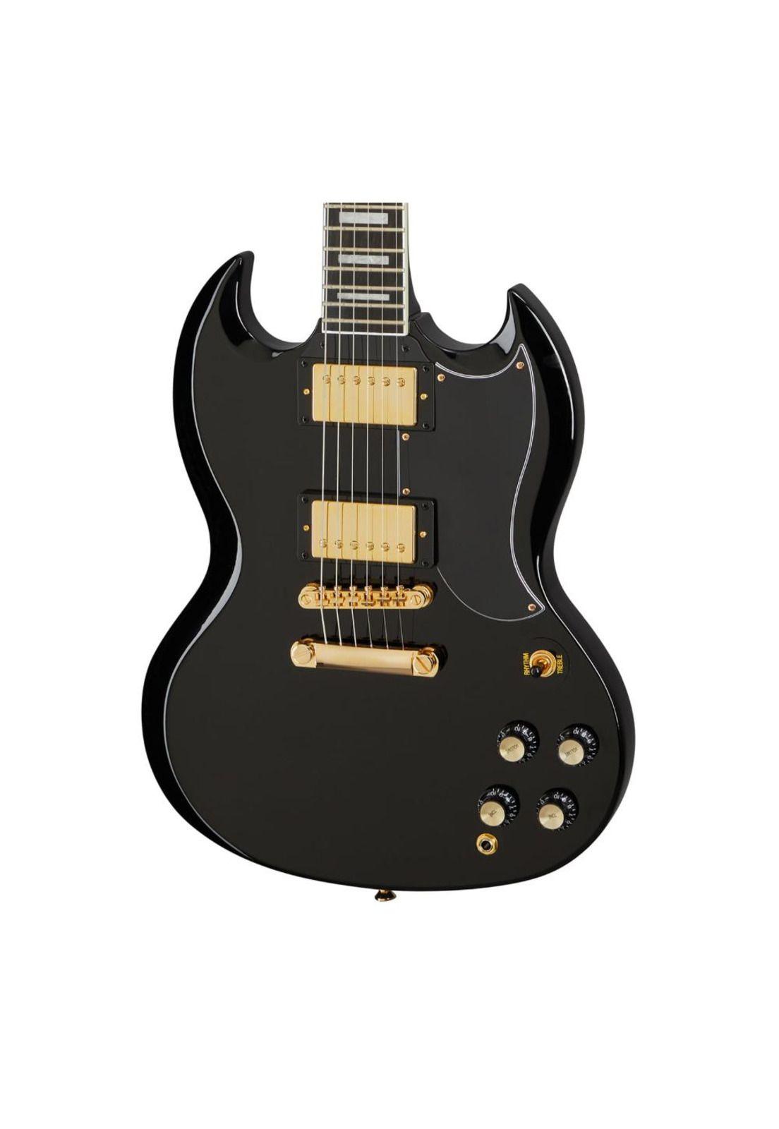 Guitarra eléctrica Epiphone SG Custom - Ebony-3
