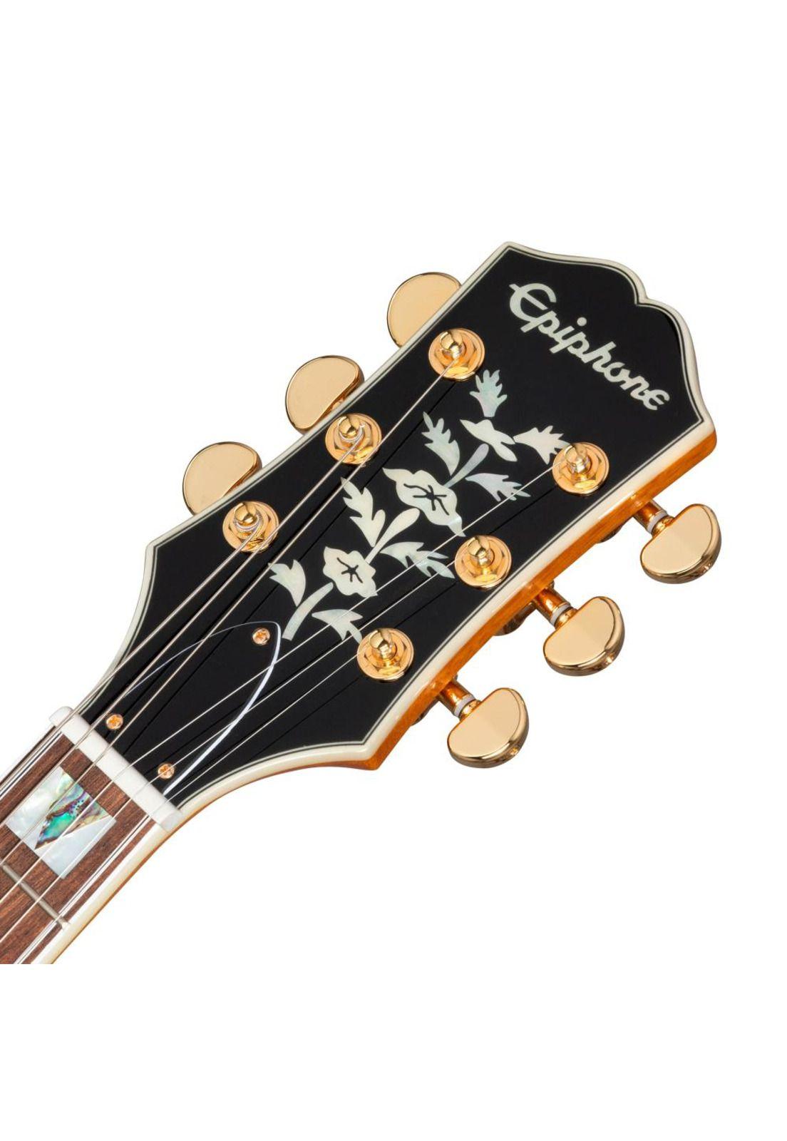 Guitarra eléctrica Epiphone Sheraton Frequensator Semi-hollowbody - Natural-6