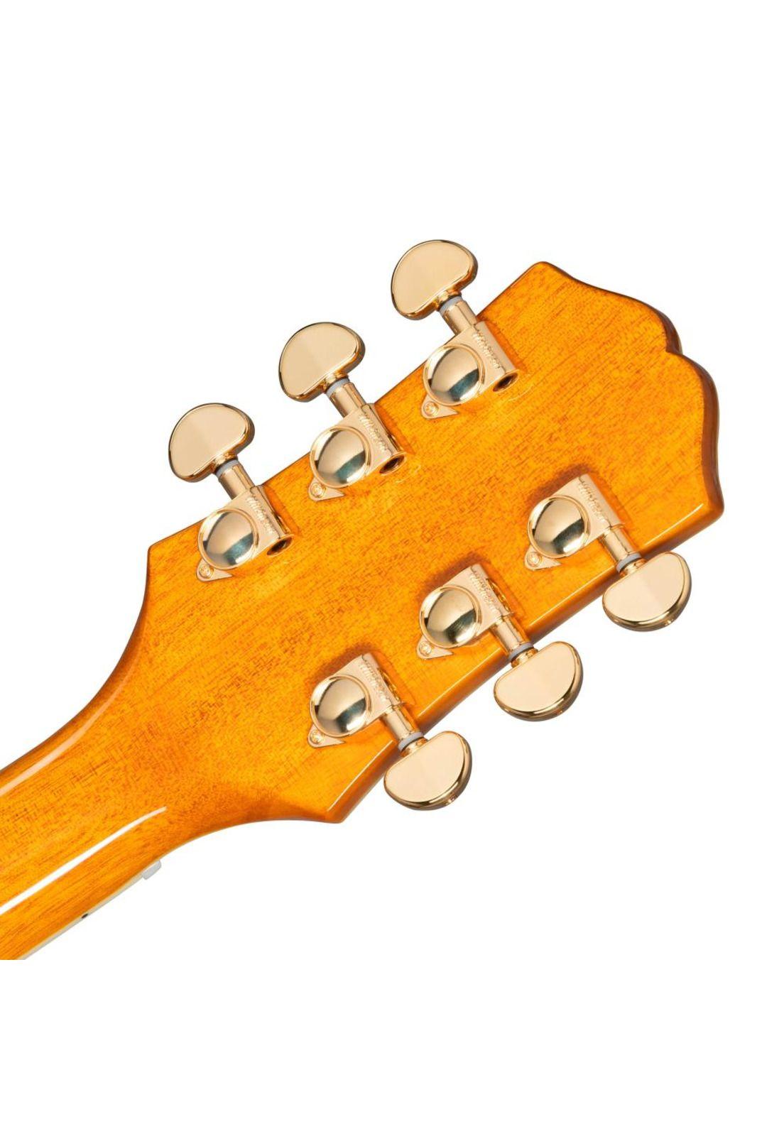 Guitarra eléctrica Epiphone Sheraton Frequensator Semi-hollowbody - Natural-7