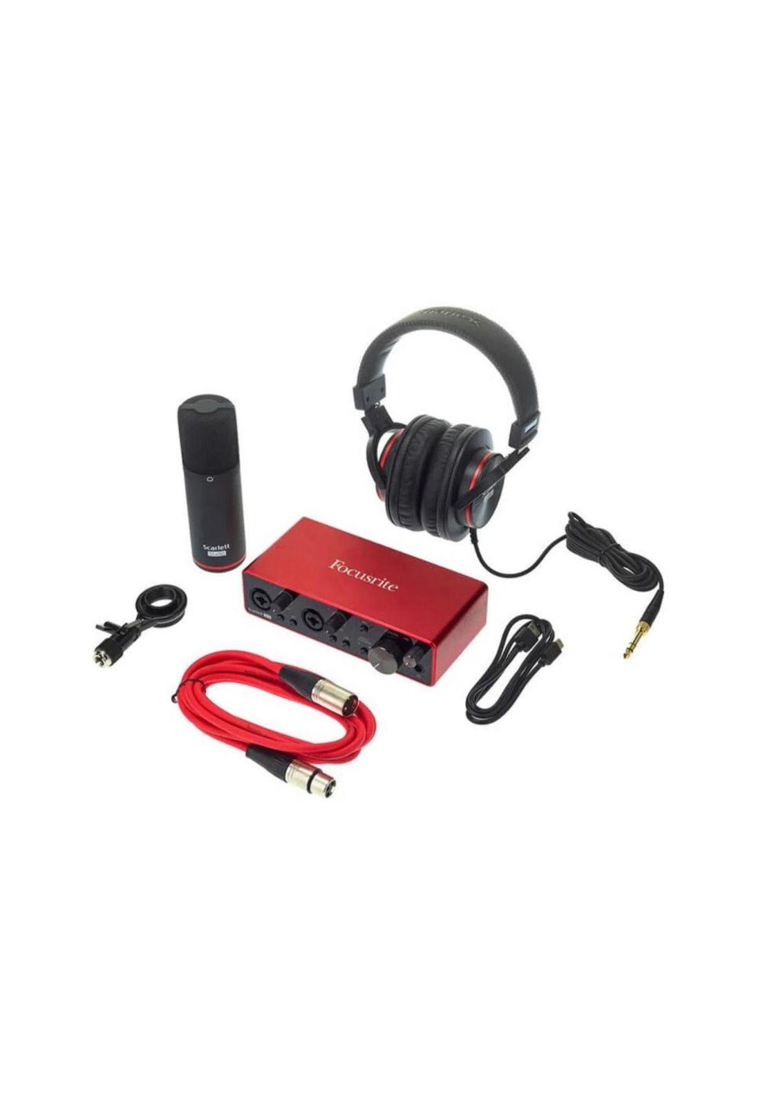 PACK HOMESTUDIO SCARLETT 2i2 STUDIO (MK3) RD-3