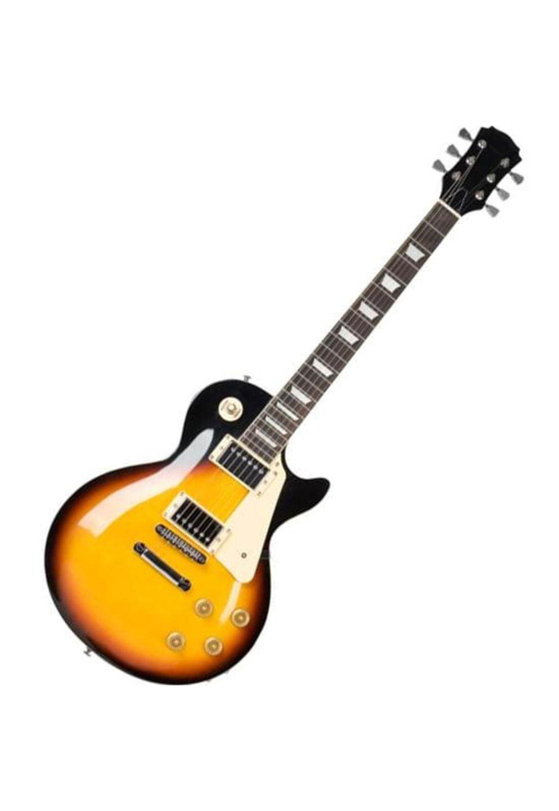 Guitarra eléctrica Freeman FRE40 Les Paul - 3 Tone Sunburst-0