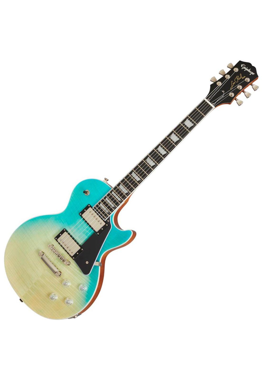 LES PAUL MODERN FIGURED GUITARRA ELECTRICA CARIBBEAN BLUE FADE