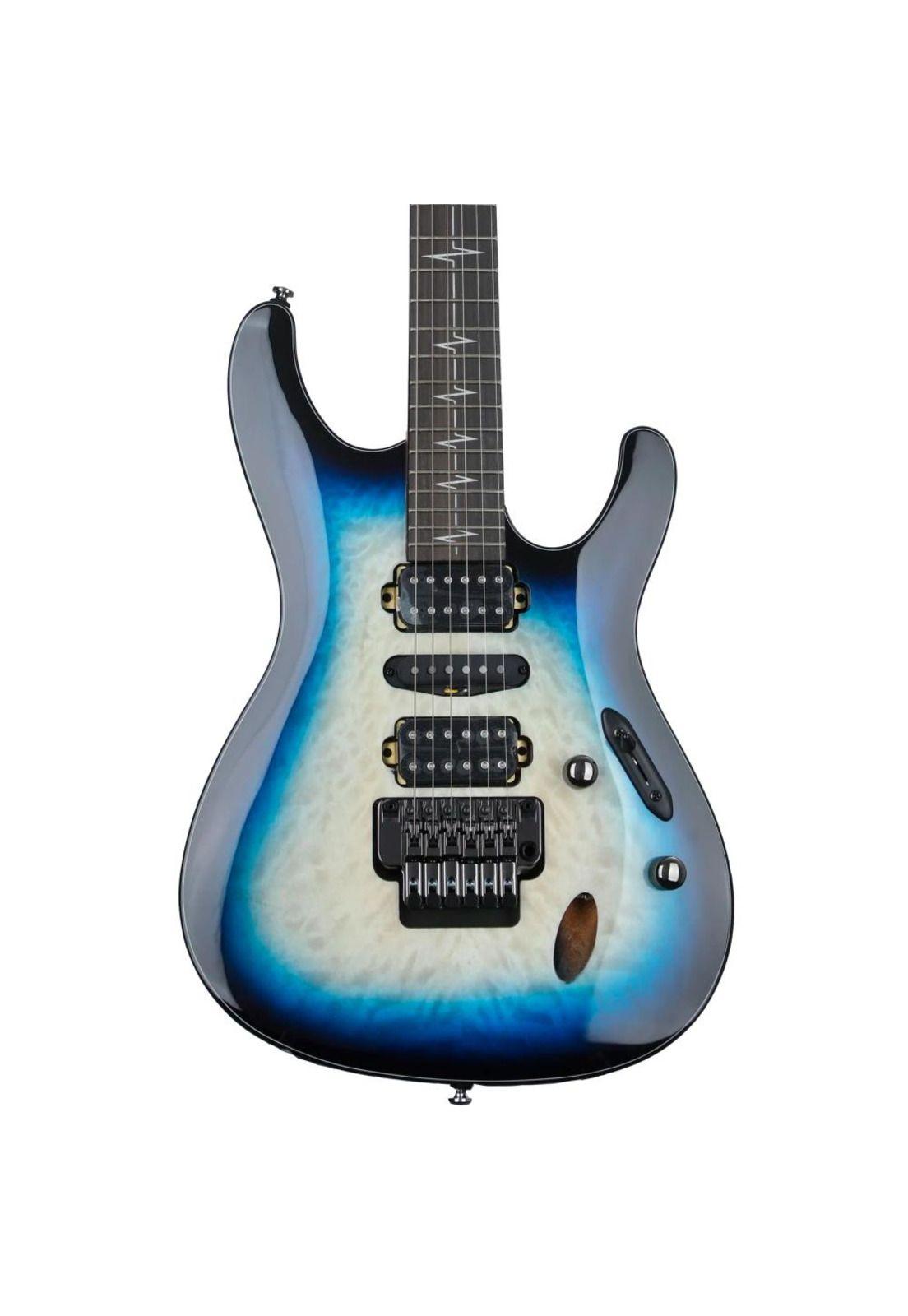 Guitarra eléctrica Ibanez JIVAJR Nita Strauss color Deep Sea Blonde-1