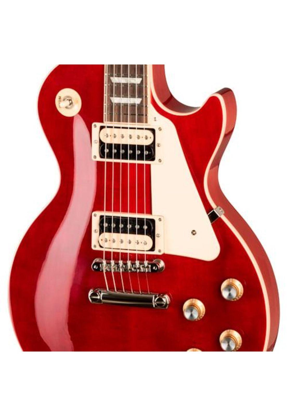 LES PAUL CLASSIC GUITARRA ELECTRICA TRANSLUCENT CHERRY C/CASE GIBSON-1