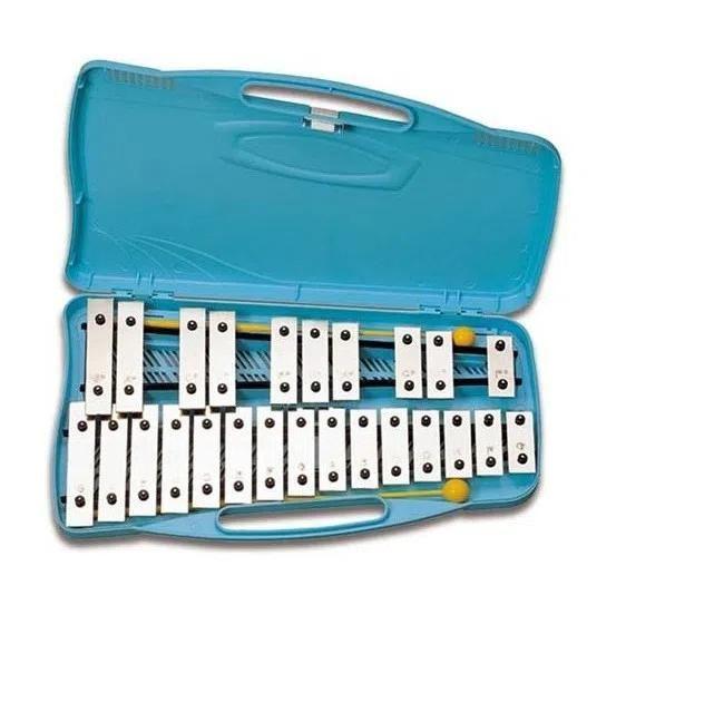 Metalófono Baldassare TL25W teclas color blanco-0