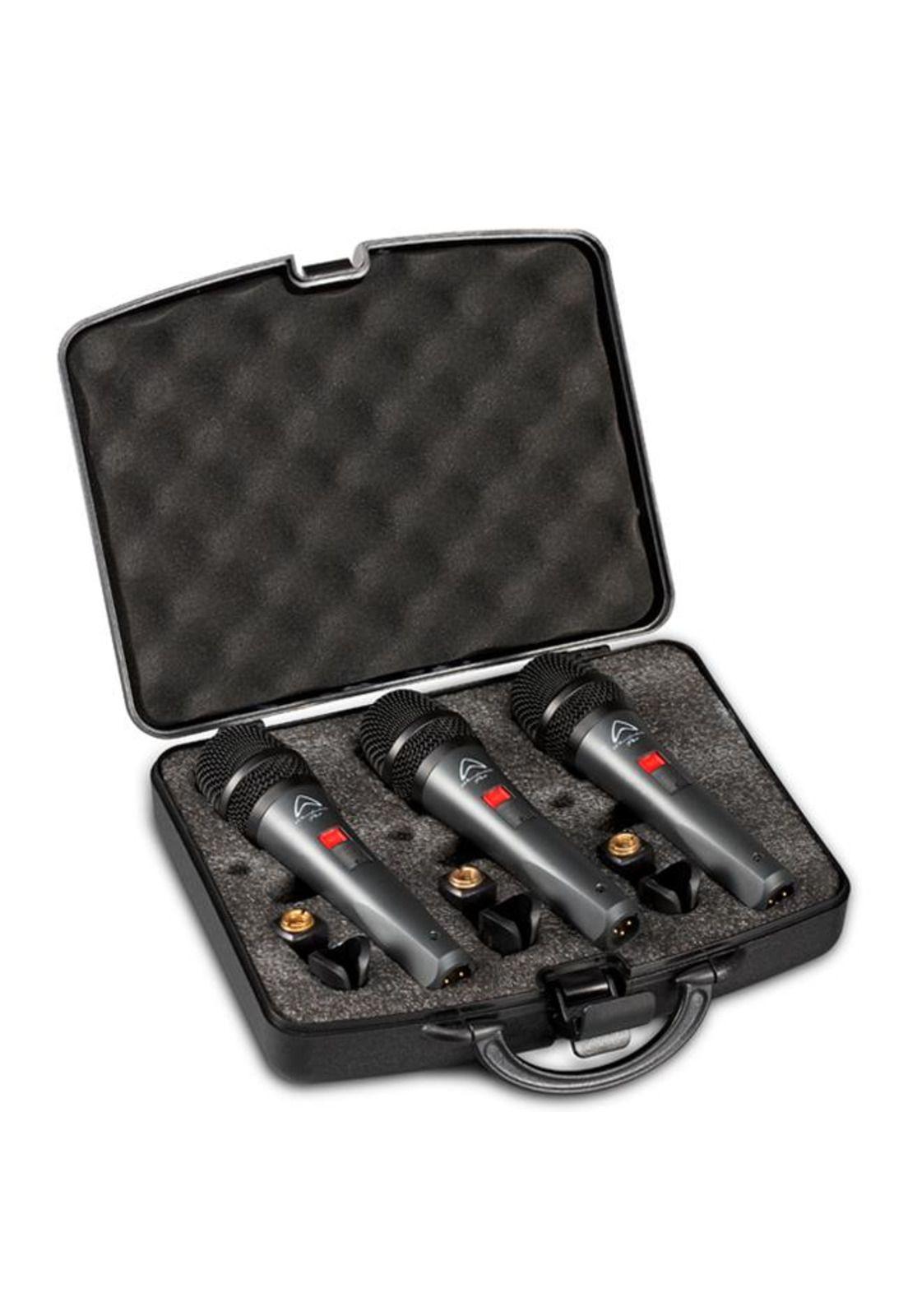 Pack 3 Microfonos Wharfedale Dm-5.0s, C/ Switch-0