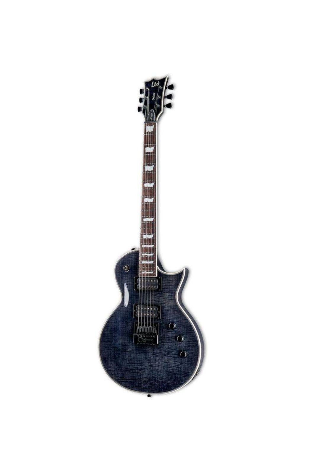 Guitarra eléctrica LTD EC-1000 Evertune - See Thru Black-1