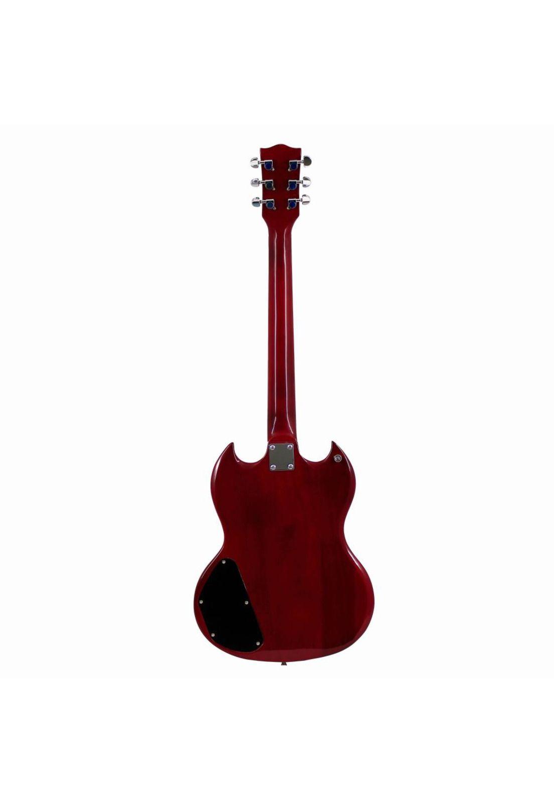 Guitarra eléctrica Freeman SG SSG-10 Rojo vino-2