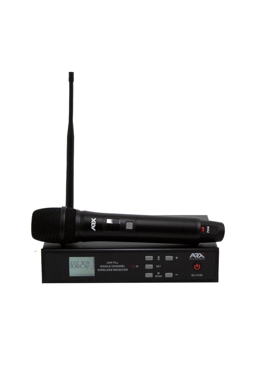 Micrófono inalámbrico de mano single ARX Eu-3100 UHF-0