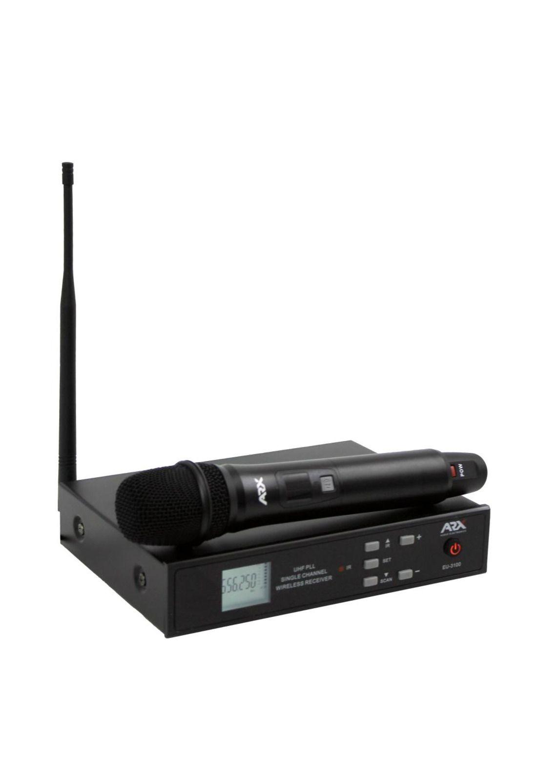 Micrófono inalámbrico de mano single ARX Eu-3100 UHF-1