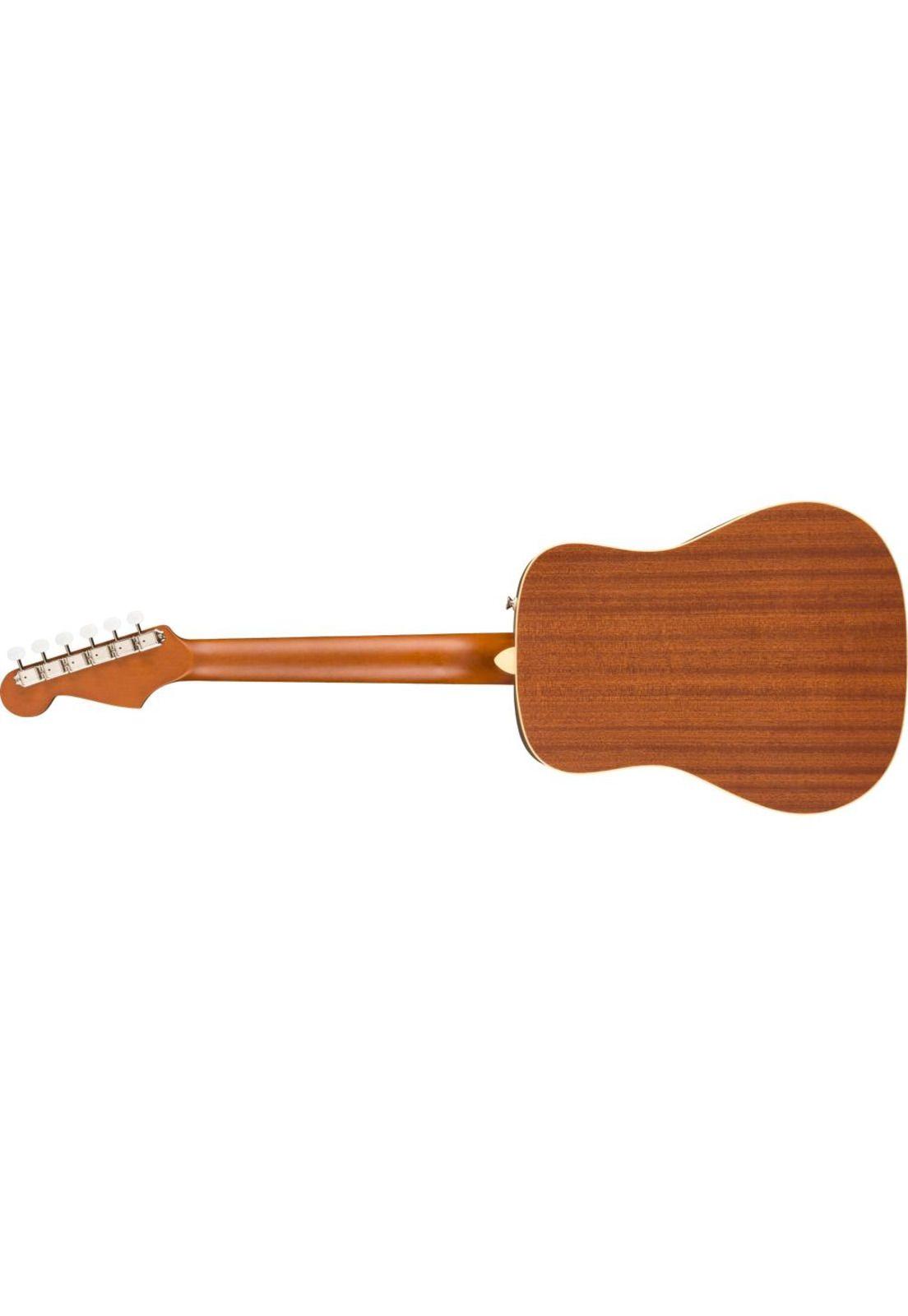Guitarra acústica mini Fender Redondo Mini Natural-4
