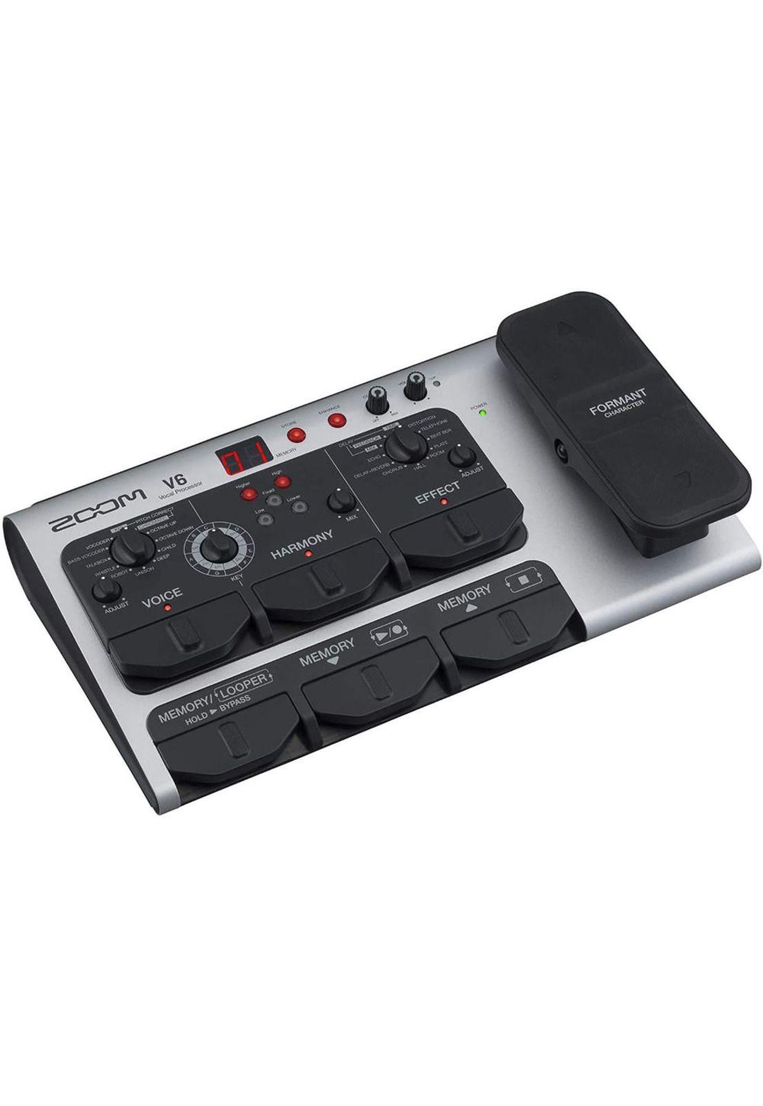 V6 PEDALERA MULTIEFECTO VOCAL ZOOM-0