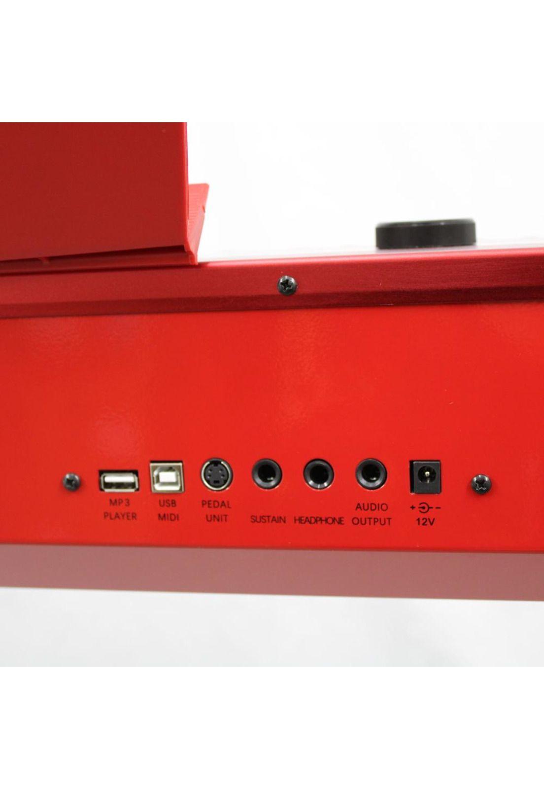 Piano digital P-20 Walters rojo-6