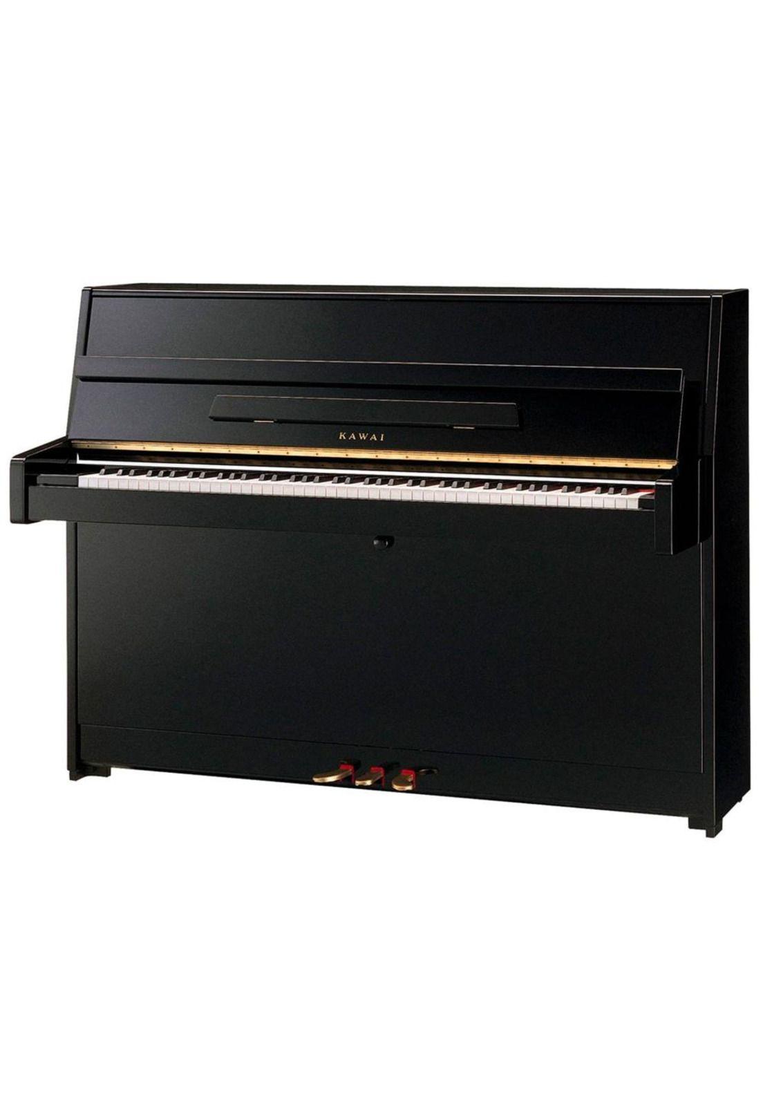 Piano vertical Kawai K15E color ébano-0