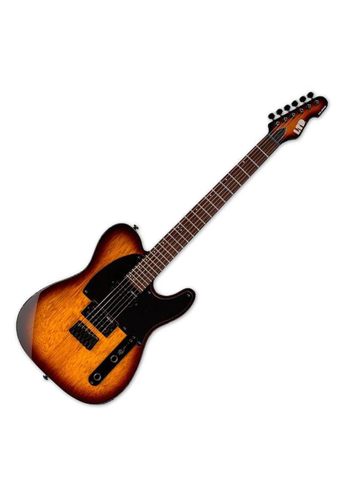 Guitarra eléctrica LTD TE200 RW Telecaster Tobacco Sunburst-0