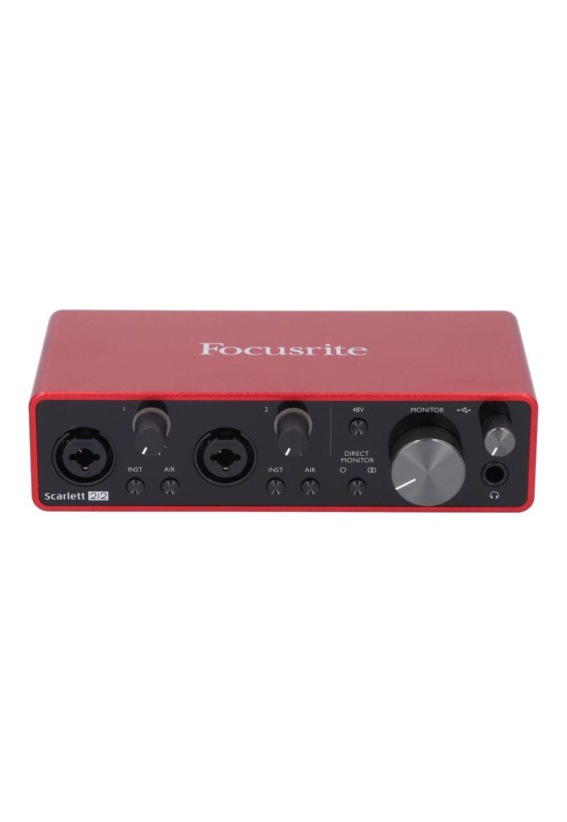 INTERFAZ AUDIO SCARLETT 2I2 (3ER GEN) RD-0
