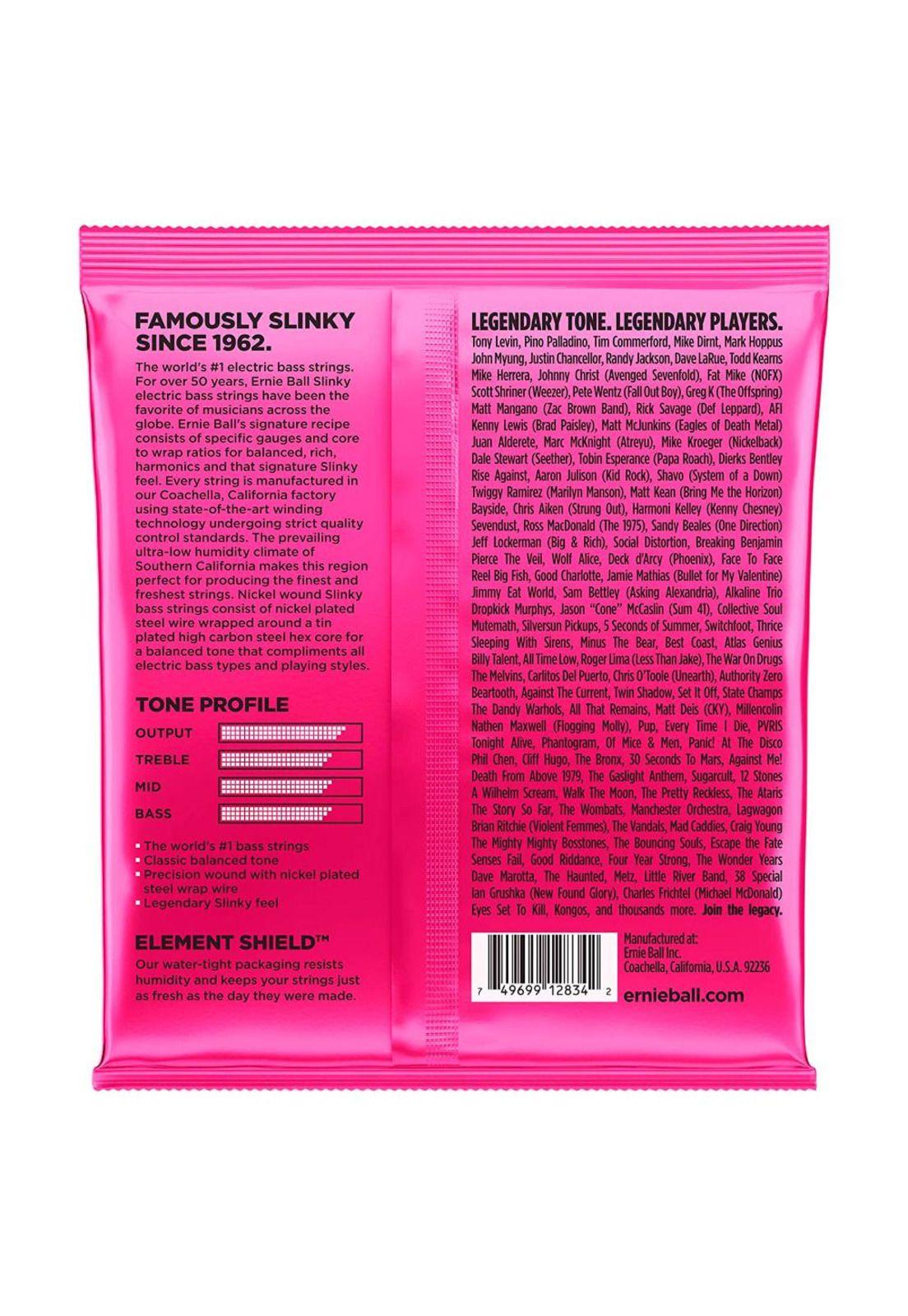 Cuerdas bajo eléctrico Ernie Ball 55-110 Power Slinky P02731-1