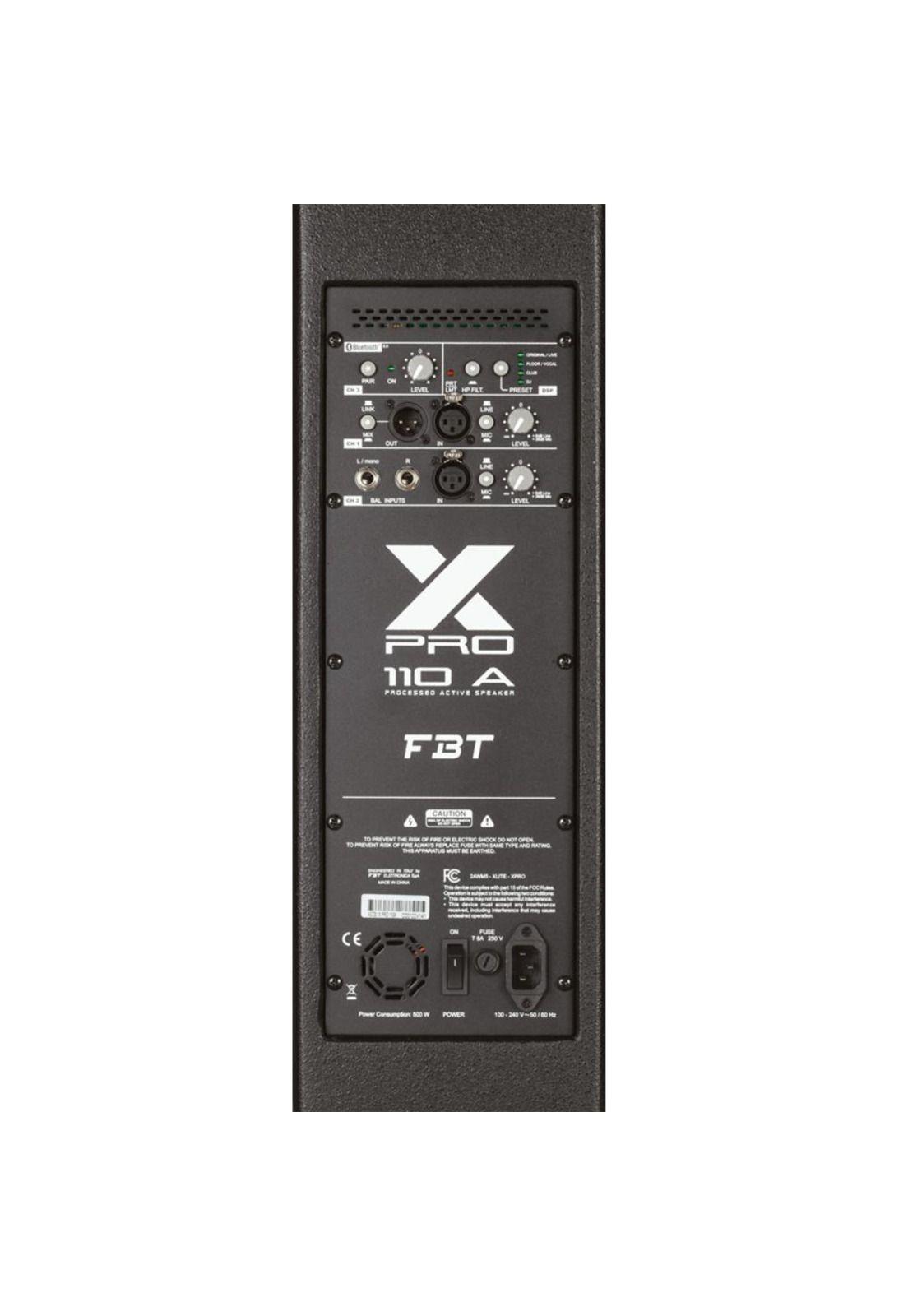 Parlante activo FBT X-PRO 110A de 10 pulgadas-2