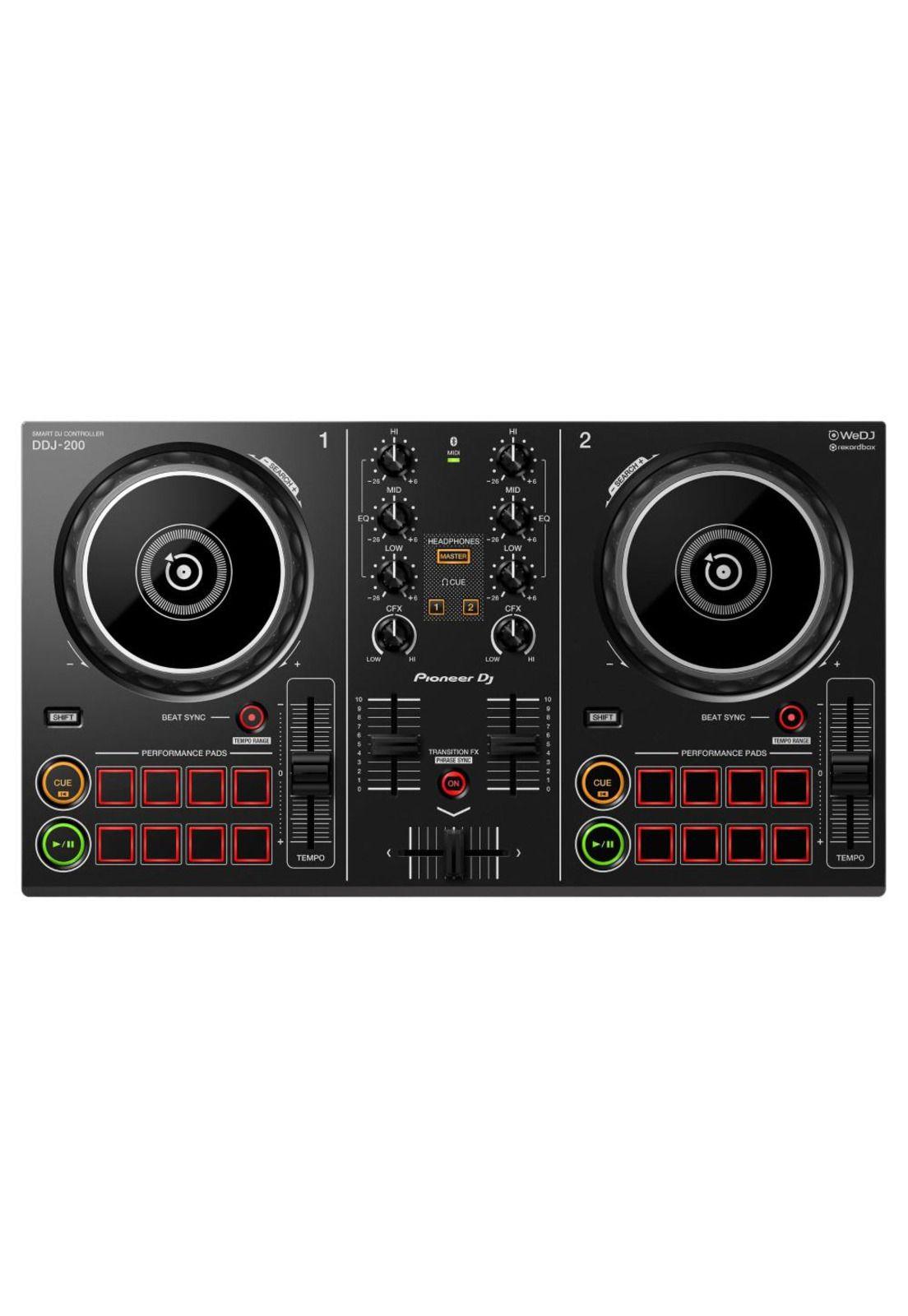 DDJ-200 BK CONTROLADOR DJ-0