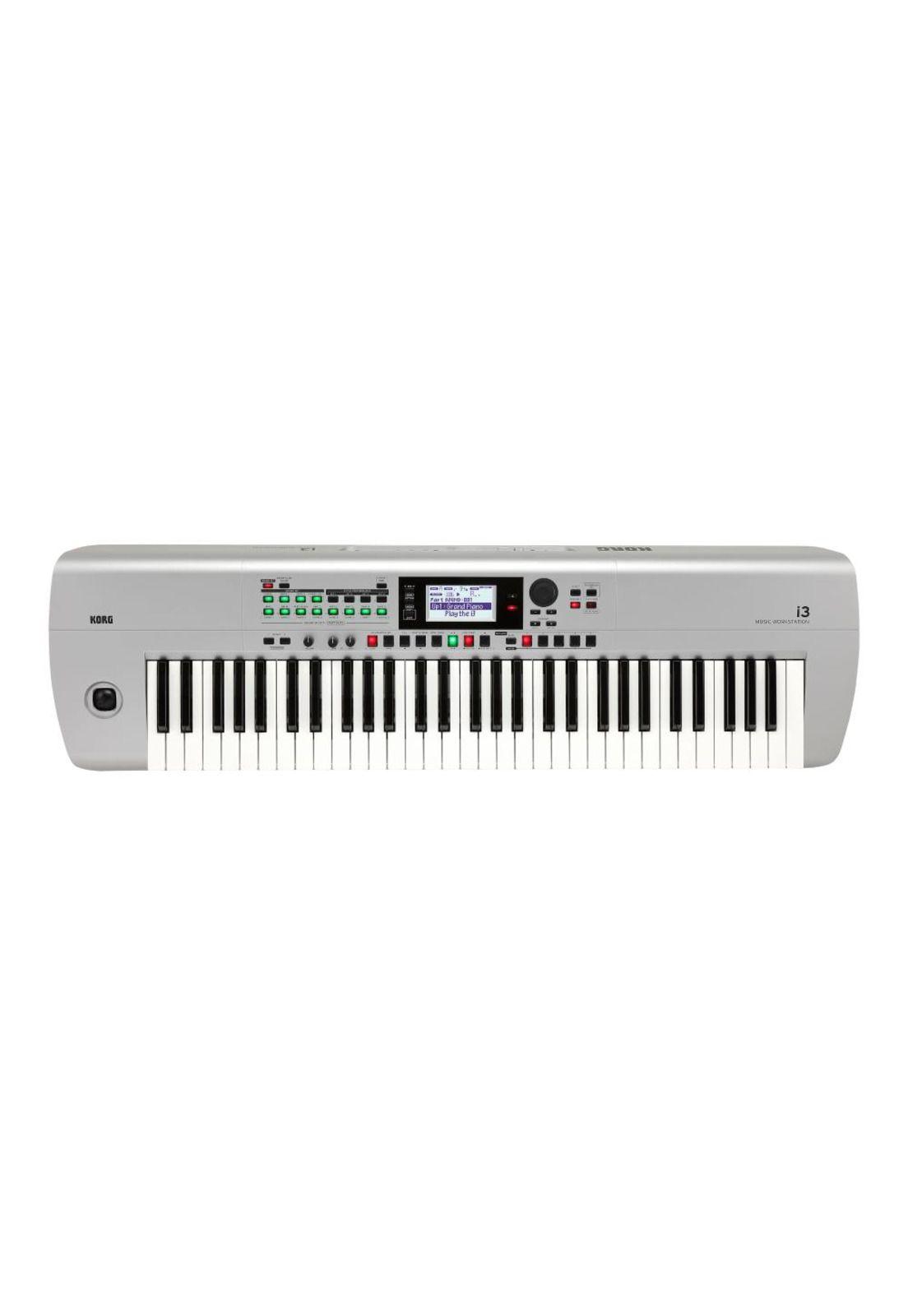 Sintetizador Workstation Korg  I3 - Super matte Silver-0