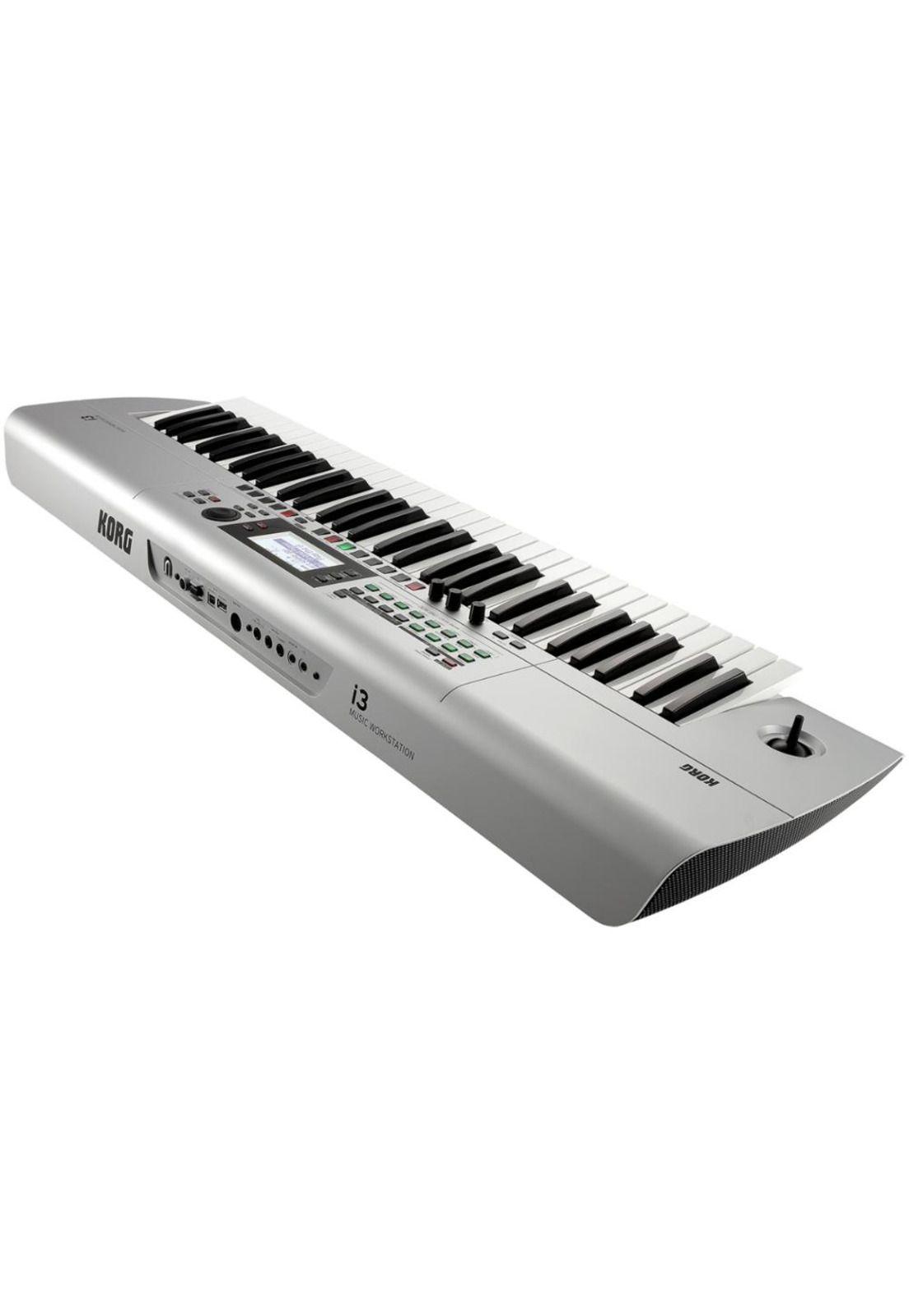 Sintetizador Workstation Korg  I3 - Super matte Silver-1