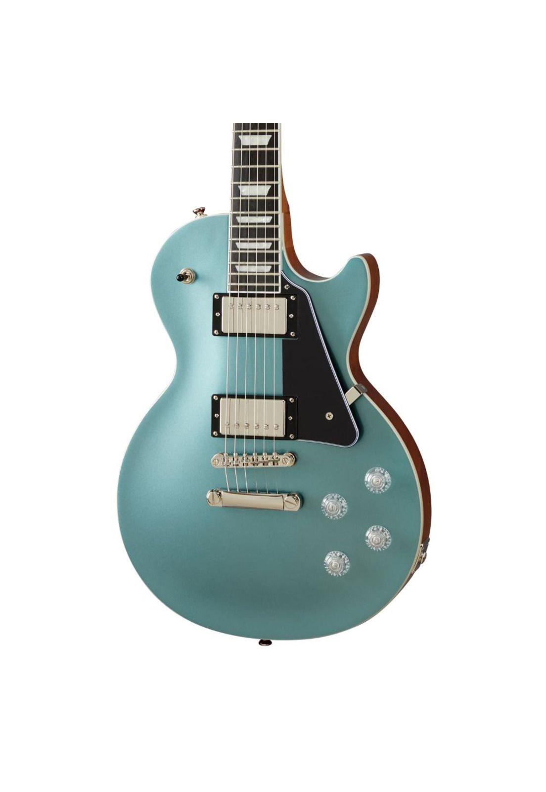 Guitarra eléctrica Epiphone Les Paul Modern - Faded Pelham Blue-1