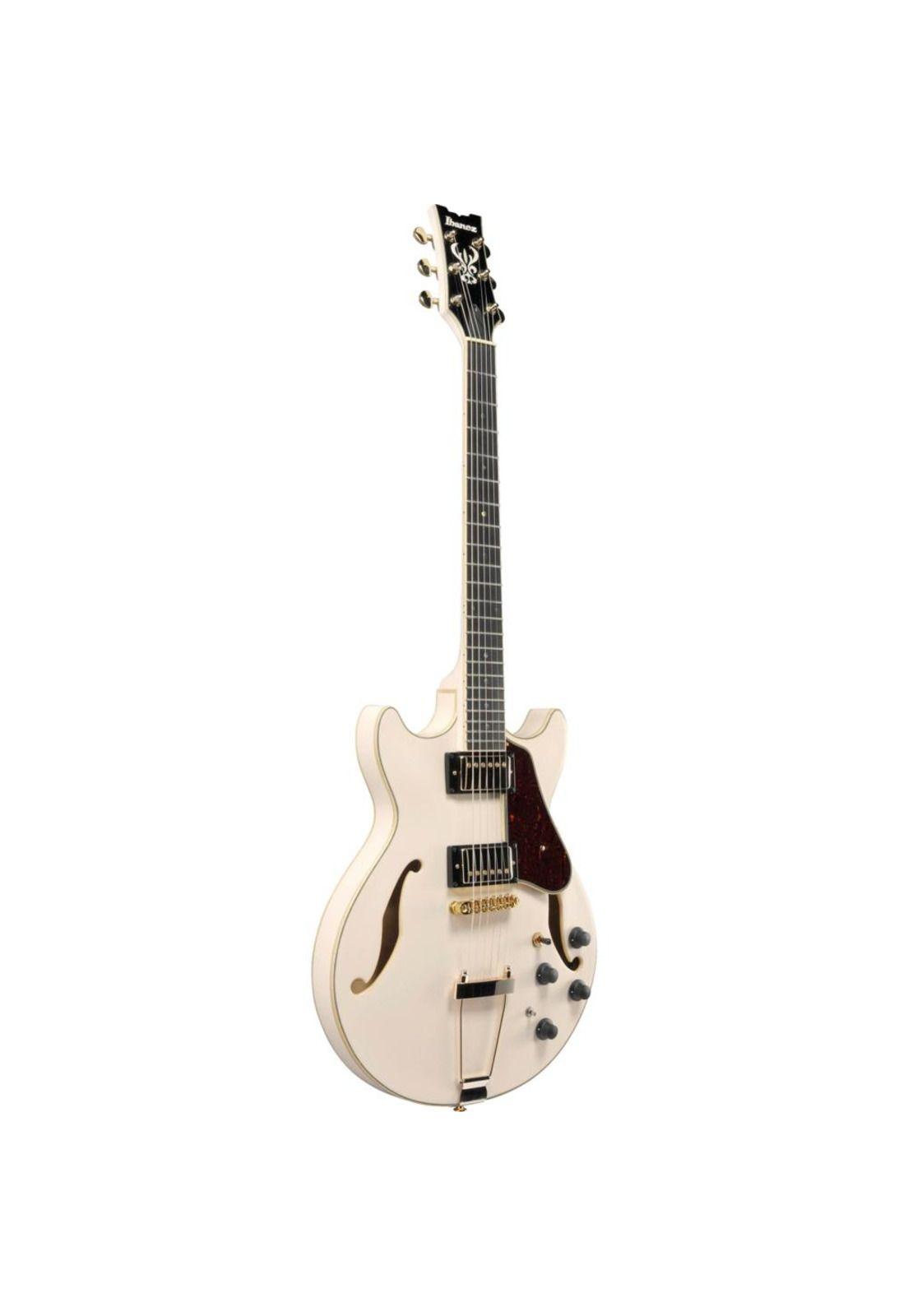 Guitarra eléctrica Hollow Ibanez AMH90 - Ivory-4
