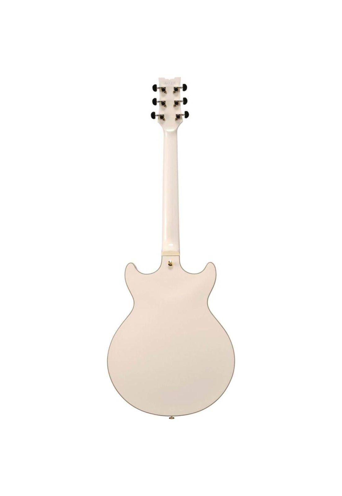 Guitarra eléctrica Hollow Ibanez AMH90 - Ivory-5